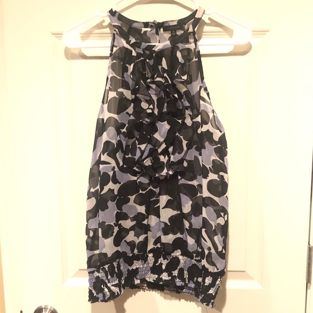 The Limited Ruffle-Front Blouse